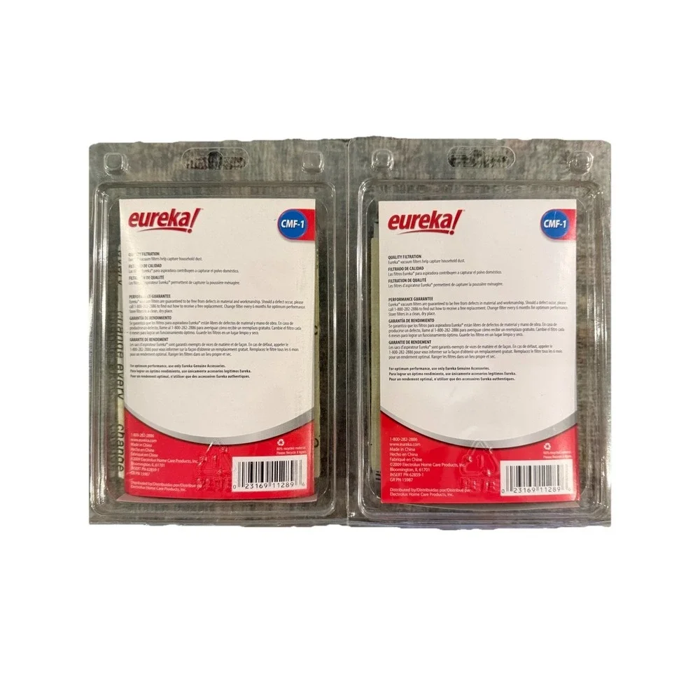 2 CMF-1 Eureka 2 Filter Sets #61940B fits S4180,‎ SC4580, 4300, 4400, 5190
